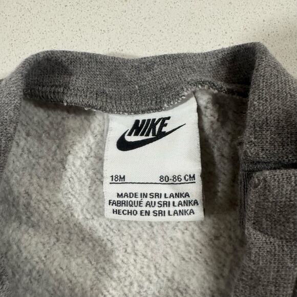Nike Baby Boy 18M Grey Sweater - Picture 3 of 5